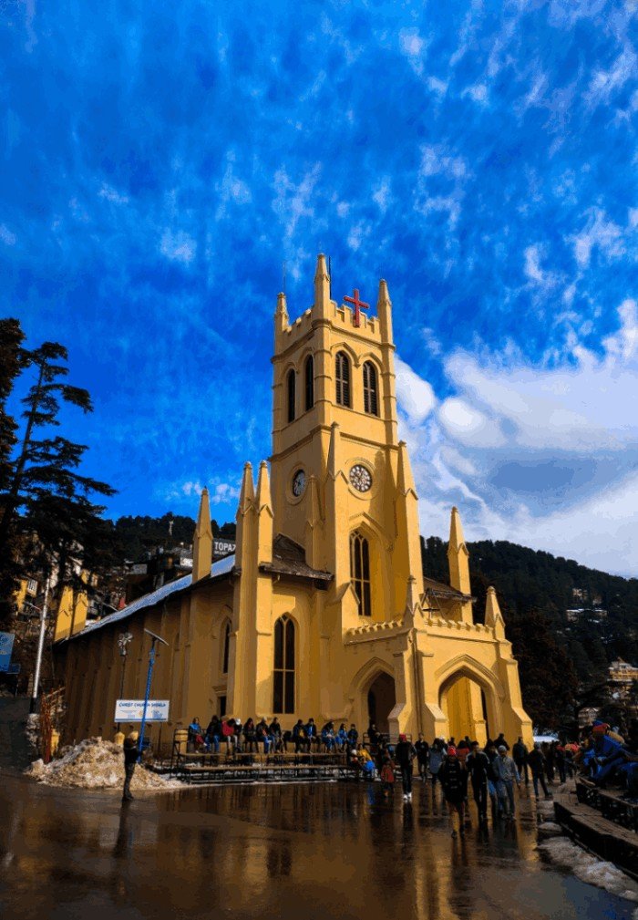 Shimla colonial hill station